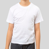 Camiseta Manga Curta Infantil Menino Menina 100% Algodão