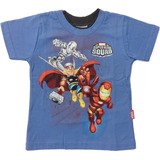 Camiseta Marvel Super Hero Squad Brandili 31547 - Tam. 1