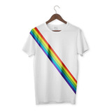 Camiseta Masculina Arco Íris Lgbt