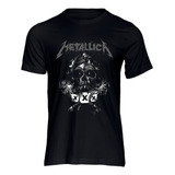 Camiseta Masculina Banda Rock Metálica Rock Heavy Metal