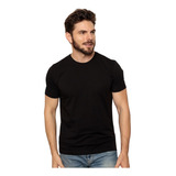 Camiseta Masculina Básica Tech Shirt Modal Premium Leve