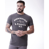 Camiseta Masculina Bordada Chumbo Original Tecido Premium
