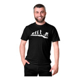 Camiseta Masculina Ciclista Mountain Bike Evolução Bicicleta