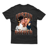 Camiseta Masculina Justin Bieber Tour Show Modelo Novo-promo