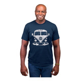 Camiseta Masculina Kombi Coruja Volkswagen Carros Antigos