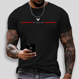 Camiseta Masculina New York City 100% Algodão 30.1 Penteado