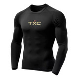 Camiseta Masculina Térmica Proteção Uv50+ Txc Estampada