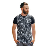 Camiseta Mini Fitas Cassestes Full Print Retrô