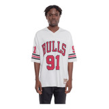Camiseta Mitchell & Ness Chicago Bulls Football Hwc Oversize