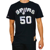 Camiseta Mitchell & Ness Nba Santo Antonio Spurs Robinson