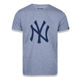 Camiseta Mlb New York Yankees Logo Masculina