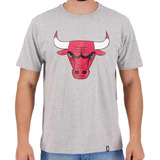 Camiseta Nba Chicago Bulls Original Cinza N468a