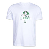 Camiseta New Era Boston Celtics Freestyle Branco