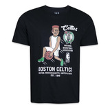 Camiseta New Era Boston Celtics Nba Building Preto