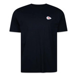 Camiseta New Era Kansas City Chiefs Basic Time Preto