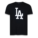 Camiseta New Era Mlb Los Angeles Essentials Preto