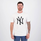 Camiseta New Era Mlb New York Yankees Essentials Duo Branca