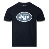 Camiseta New Era New York Jets Nfl Preta M