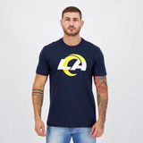 Camiseta New Era Nfl Los Angeles Rams Authentic Marinho