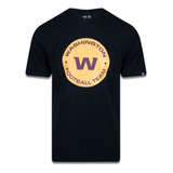 Camiseta New Era Nfl Washington Basic Team Preta
