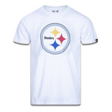 Camiseta New Era Plus Size Pittsburgh Steelers Nfl