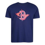 Camiseta New Era Regular Boston Red Sox Core Mlb I24005