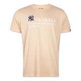 Camiseta New Era Regular Mlb New York Yankees Classic Mascul