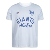 Camiseta New Era Regular New York Giants Logo History I24046