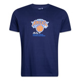 Camiseta New Era Regular New York Knicks Logo History I24041
