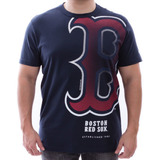 Camiseta New Era Reticula 3 Boston Red Sox - Marinho