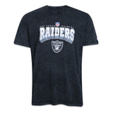 Camiseta New Era Slim Las Vegas Raiders Core Preta