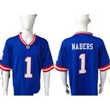 Camiseta New York Giants Malik Nabers Camiseta