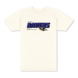 Camiseta Nfl Core Baltimore Ravens Off White