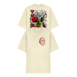 Camiseta Oversized Academia Soco Mortal Saitama Bald Hero
