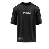 Camiseta Oversized Nfl Philadelphia Eagles Urban 2.0 Preto