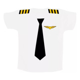 Camiseta Piloto Comandante - Infantil