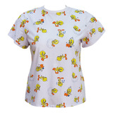 Camiseta Plus Size Feminina C/ Estampa Tam 48 A 60 Ref-2296