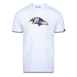 Camiseta Plus Size New Era Logo Time Baltimore Ravens Nfl