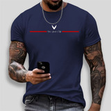 Camiseta Plus Size New York City Fit Casual Algodão Premium
