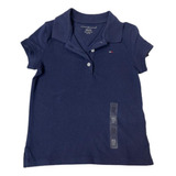 Camiseta Polo Femina Infantil Menina Tommy Hilfiger 4/5 Anos