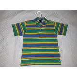 Camiseta Polo Infantil - P U C Boys - Manga Curta - Original