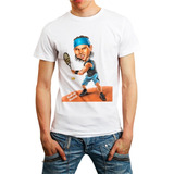 Camiseta Rafael Nadal Camisa Tennis Blusa Raglan Regata 