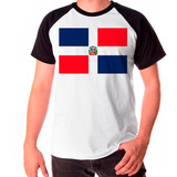 Camiseta Raglan Republica Dominicana