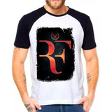 Camiseta Raglan Tenis Roger Federer Camisa Blusa Moleton