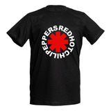 Camiseta Red Hot Chili Peppers Logo Banda Rock Camisa