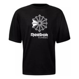 Camiseta Reebok Big Star Crest Preta Masculina 