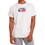 Camiseta Reebok Raglan Estampada Masculina Cl0028_br
