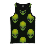 Camiseta Regata Aliens Extraterrestre E.t Ovni
