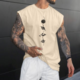 Camiseta Regata Constelação Oversized Masculina Streetwear