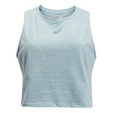 Camiseta Regata Cropped Feminina Asics Malha